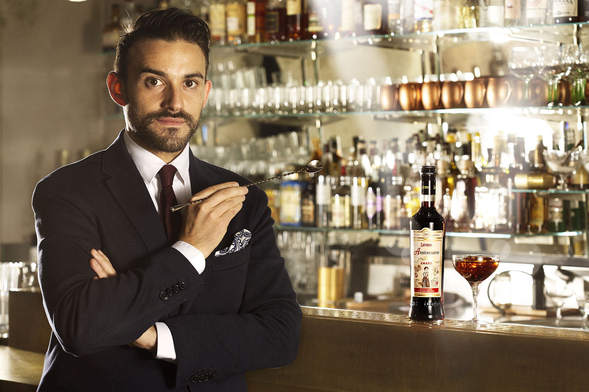 LUCANO bartender PORTRAITS - Stefano Jesi Ferrari